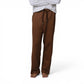 Chocolate Brown Straight Leg Jogger
