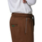 Chocolate Brown Straight Leg Jogger