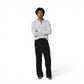 Noir Deep Black Straight Leg Jogger
