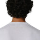 Crisp White Long Sleeve Henley T-Shirt