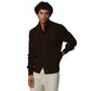 Chocolate Brown Chunky Knit Cardigan